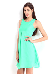 Inmark Green A-line Dress