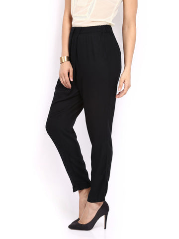 Inmark Women Black Trousers