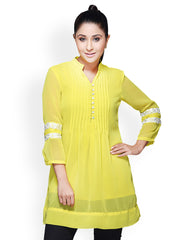 Iti Women Yellow Kurta
