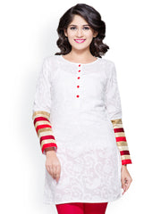 Iti Women White Kurta