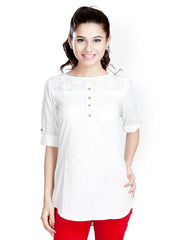 Iti Women White Tunic