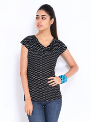 Jealous 21 Women Black Printed Top