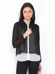 Jealous 21 Women Black Shirt