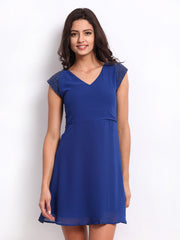 Jealous 21 Women Blue A-Line Dress