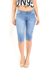 Jealous 21 Women Blue Denim Shorts