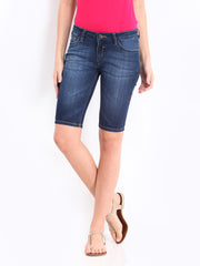 Jealous 21 Women Blue Denim Shorts