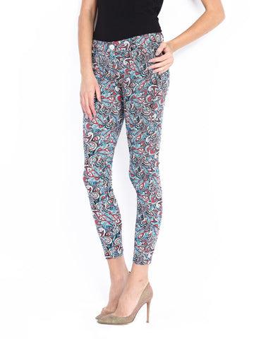 Jealous 21 Women Multi-Coloured Printed Super Skinny Fit Jeggings