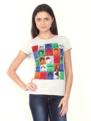 Jealous 21 Women Grey Printed T-shirt
