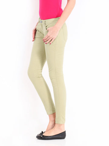 Jealous 21 Women Beige Trousers