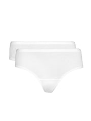 Jockey Women Pack of 2 White Briefs