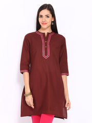 Jola Women Brown Kurta