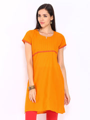 Jola Women Orange Kurta