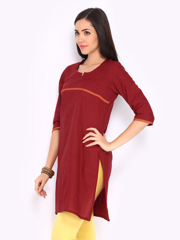 Jola Women Red Kurta