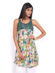 Jugnu Women Multi-Coloured Printed Kurta