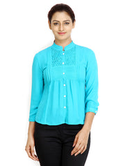 Kaaryah Women Blue Top