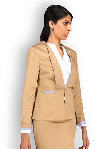Kaaryah Women Khaki Jacket