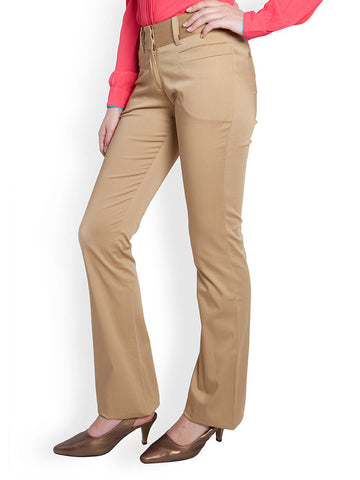 Kaaryah Women Khaki Trousers