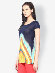 Kaxiaa Women Navy Blue Tunic