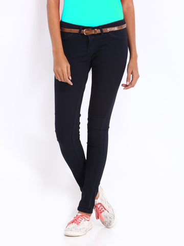 Kook N Keech Disney Women Blue Reversible Jeggings