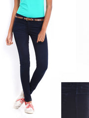 Kook N Keech Disney Women Dark Blue Reversible Jeggings