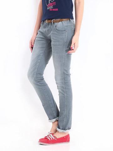 Kook N Keech Disney Women Grey Jeans