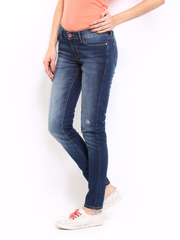 Kook N Keech Disney Women Blue Skinny Fit Jeans