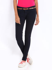Kook N Keech Disney Women Navy Reversible Jeggings