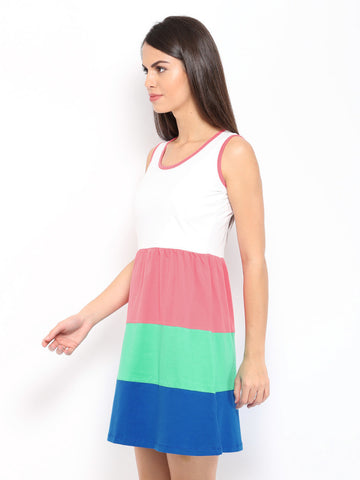 Kook N Keech Multi-Coloured A-Line Dress