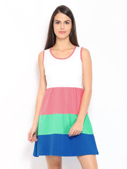 Kook N Keech Multi-Coloured A-Line Dress