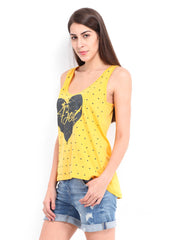 Kook N Keech Women Yellow Printed Top