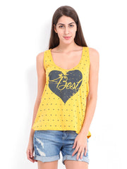 Kook N Keech Women Yellow Printed Top