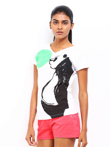 Kook N Keech Women White Printed Top