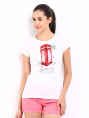 Kook N Keech Women White Printed Top