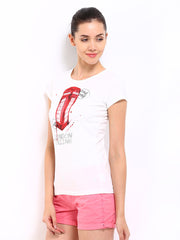 Kook N Keech Women White Printed Top