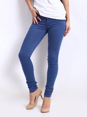 Kraus Jeans Women Blue Skinny Fit Trousers