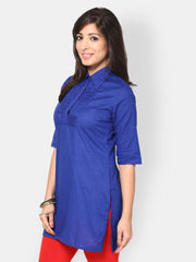 Kurtis Women Blue Kurta