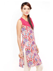 Kyla F Women Multi-Coloured Printed Kurta