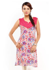 Kyla F Women Multi-Coloured Printed Kurta