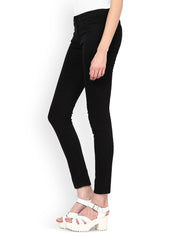 La Rochelle Women Black Skinny Fit Trousers