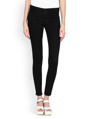 La Rochelle Women Black Skinny Fit Trousers
