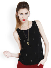 La Zoire Women Black Top
