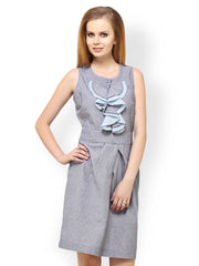 Ladybug Grey A-line Dress
