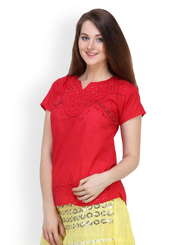 Lalana Women Red Top