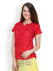 Lalana Women Red Top