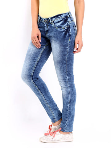 Lee Cooper Men Blue Pearl Skinny Fit Jeans