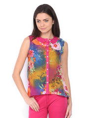 Lee Cooper Women Multi-Coloured Floral Print Shirt