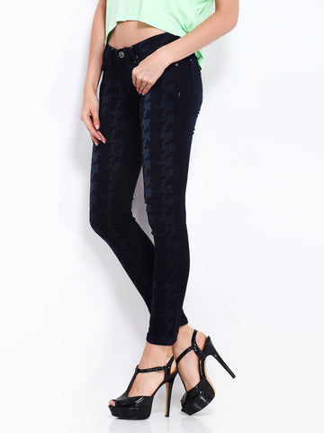 Lee Cooper Women Navy Christy Slim Fit Jeans
