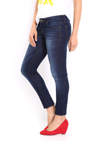 Lee Women Blue Amy Slim Fit Jeans