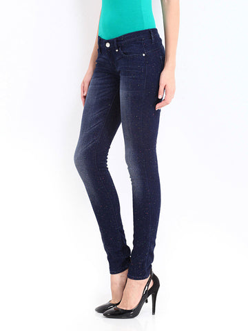 Lee Women Blue Maxi Skinny Fit Jeans