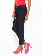 Levis Women Dark Blue Demi Curve Skinny Fit Jeans